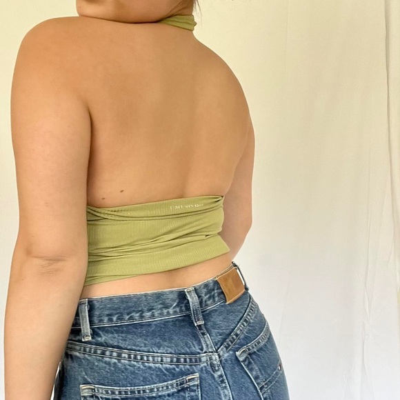 American Eagle Cropped Halter - L - Picture 4 of 4